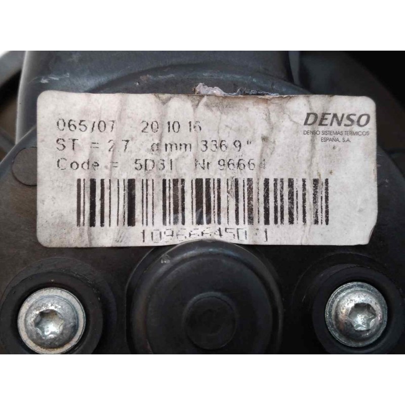 Recambio de motor calefaccion para opel corsa d 1.3 16v cdti referencia OEM IAM B838 10966645D31 DENSO - Blanco 2
