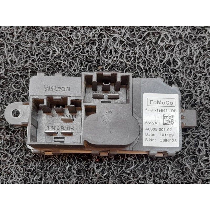 Recambio de resistencia calefaccion para ford mondeo ber. (ca2) trend (09.2010) referencia OEM IAM 6G9T19E624DB  