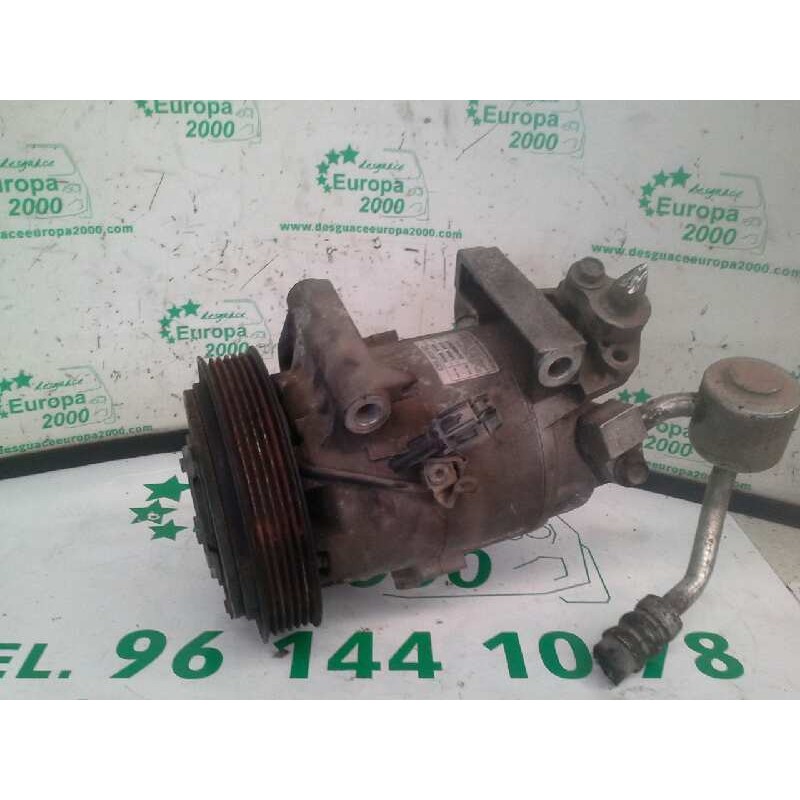 Recambio de compresor aire acondicionado para nissan almera (n16/e) 1.8 16v cat referencia OEM IAM 926009F500 2J55045010 CALSONI - Azul