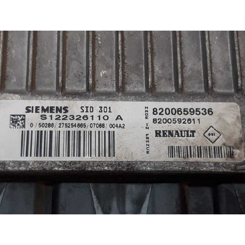 Recambio de centralita motor uce para renault megane ii coupe/cabrio authentique referencia OEM IAM S122326110A 8200659536 - Negro 3