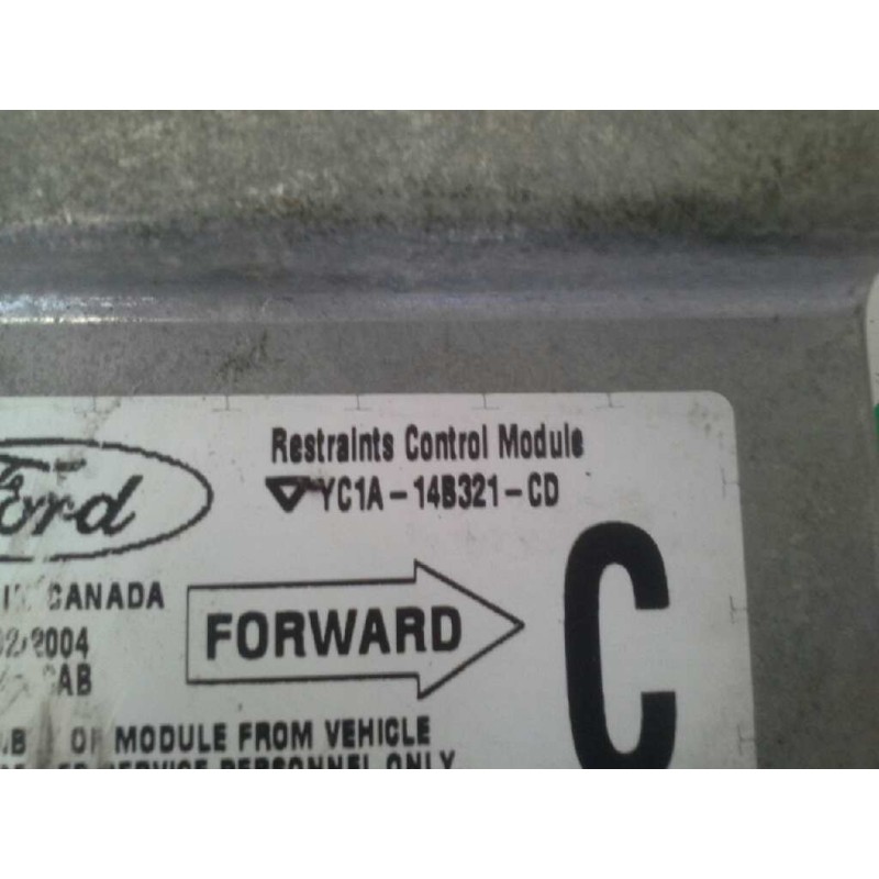 Recambio de kit airbag para ford transit mod.2000 caja abierta 2.4 tde referencia OEM IAM - Gris 3
