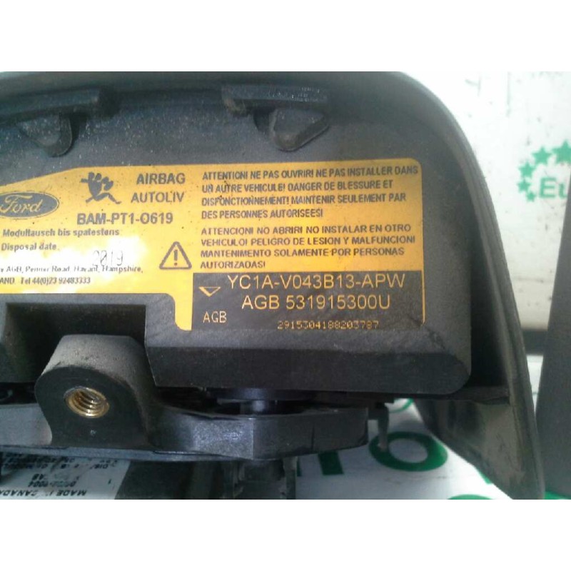 Recambio de kit airbag para ford transit mod.2000 caja abierta 2.4 tde referencia OEM IAM - Gris 5