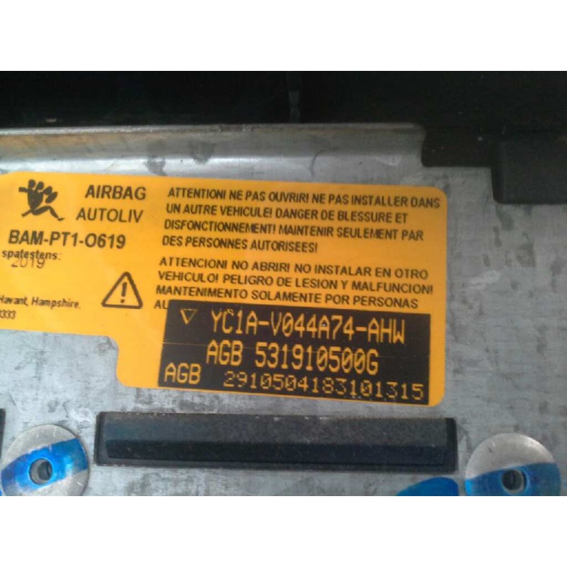 Recambio de kit airbag para ford transit mod.2000 caja abierta 2.4 tde referencia OEM IAM - Gris 6