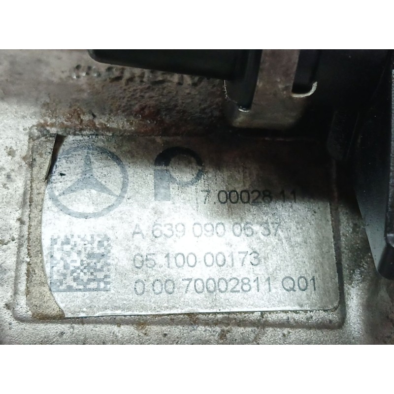 Recambio de colector admision para smart forfour cdi (50kw) referencia OEM IAM A6390900637 70002811 - Negro 2
