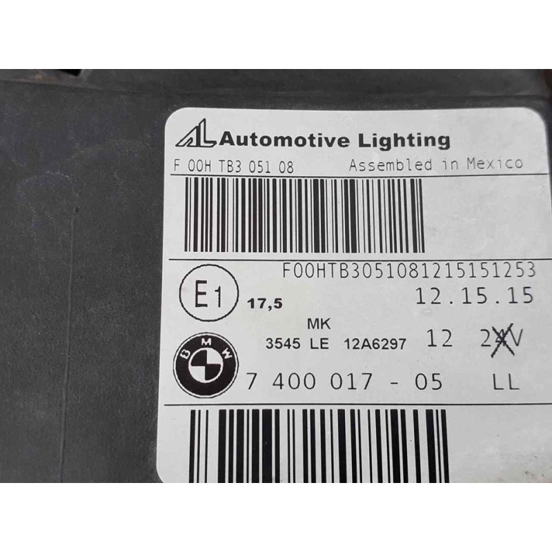 Recambio de morro completo para bmw x4 (f26) xdrive20d m sport referencia OEM IAM - Blanco 3