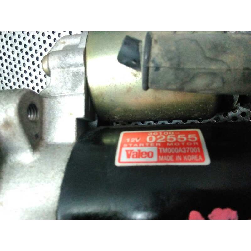 Recambio de motor arranque para hyundai getz (tb) 1.1 básico referencia OEM IAM 3610002555 - Negro 2