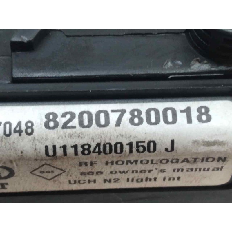 Recambio de caja reles / fusibles para renault megane ii coupe/cabrio authentique referencia OEM IAM 8200780018 U118400150J - Negro 2