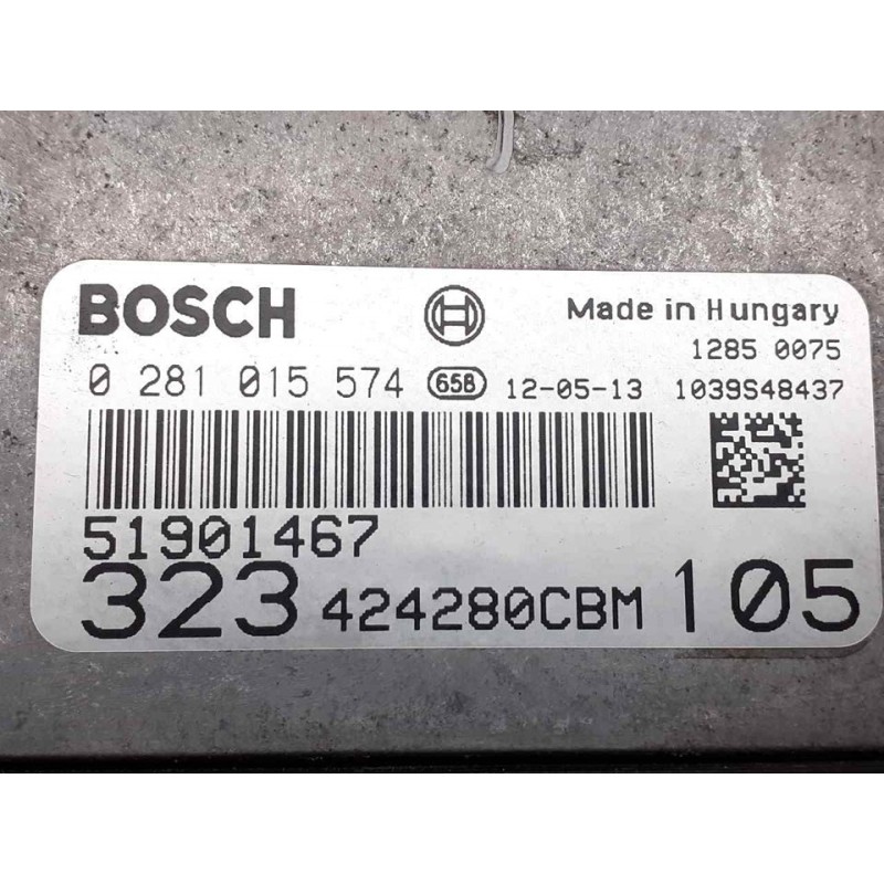 Recambio de centralita motor uce para fiat linea (110) dynamic referencia OEM IAM 0281015574  BOSCH 3