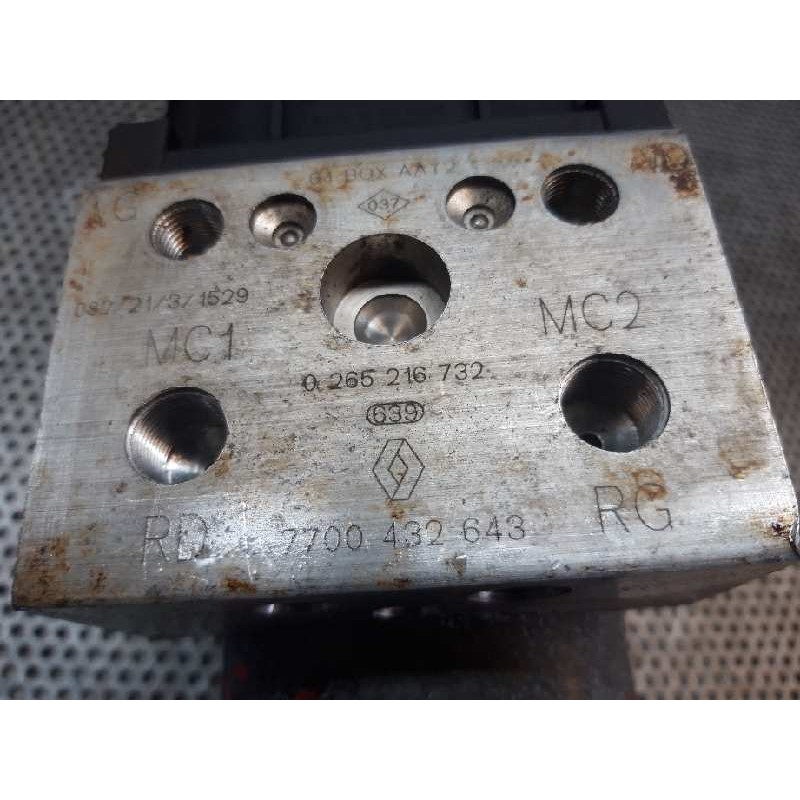 Recambio de abs para opel astra h ber. 1.4 16v referencia OEM IAM 0273004592 0265220636 GM 2