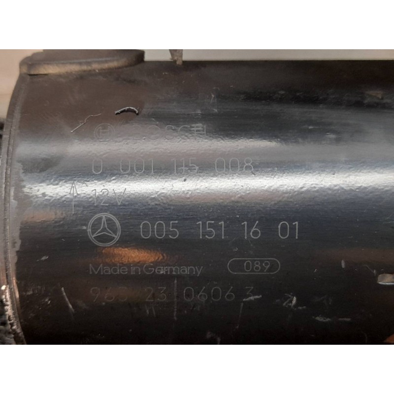 Recambio de motor arranque para mercedes-benz clase a (w168) 170 cdi (168.008) referencia OEM IAM 0001115008 0051511601 96323060 - Verde 5