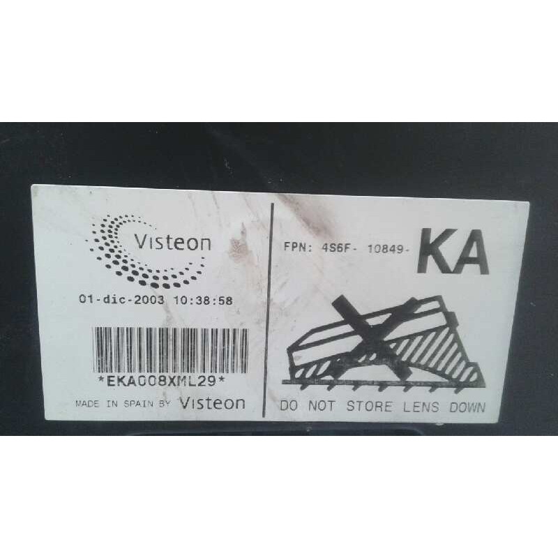 Recambio de cuadro instrumentos para ford fusion (cbk) 1.4 tdci cat referencia OEM IAM 4S6F10849KA - Negro 2
