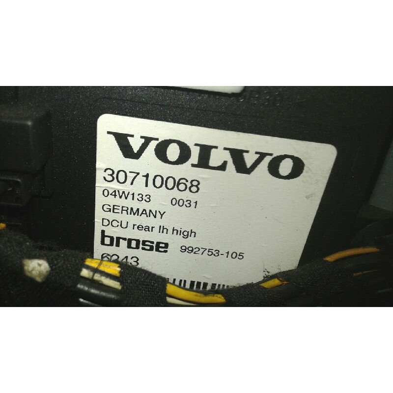 Recambio de elevalunas trasero izquierdo para volvo v50 familiar 2.0 d momentum referencia OEM IAM  04W133 - Azul 2