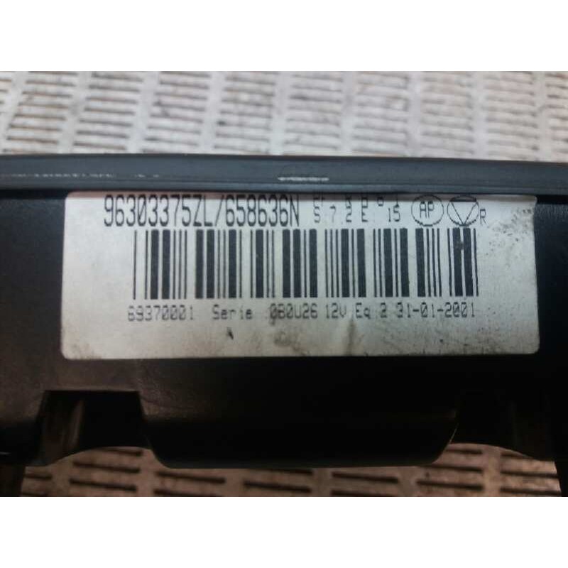Recambio de mando climatizador para peugeot 406 berlina (s1/s2) referencia OEM IAM  3A4H2Z 69360001I 2