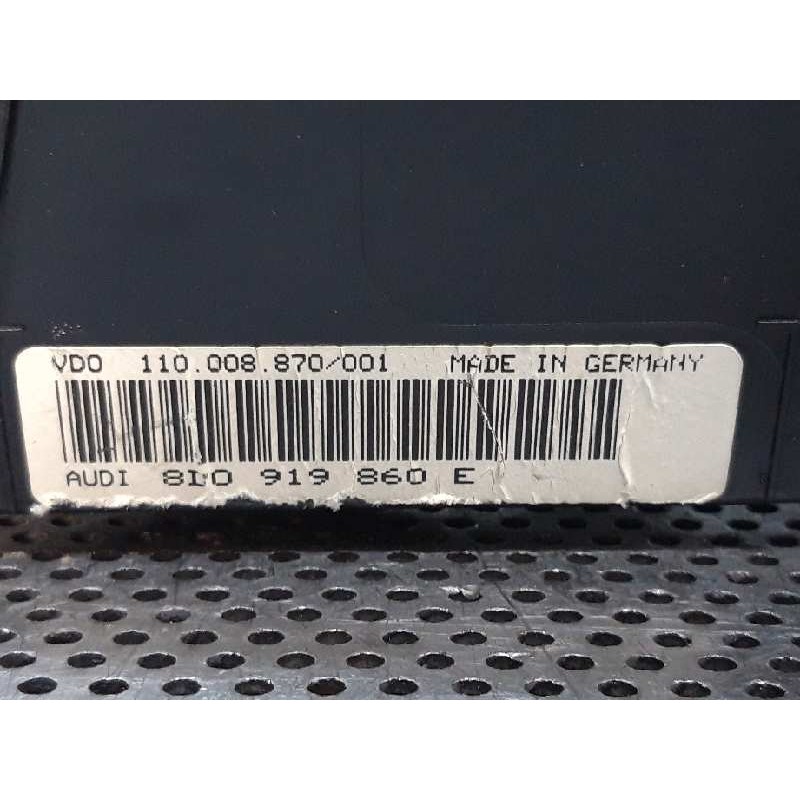 Recambio de cuadro instrumentos para audi a4 berlina (b5) 1.9 tdi referencia OEM IAM 110008870 8D0919860E 5