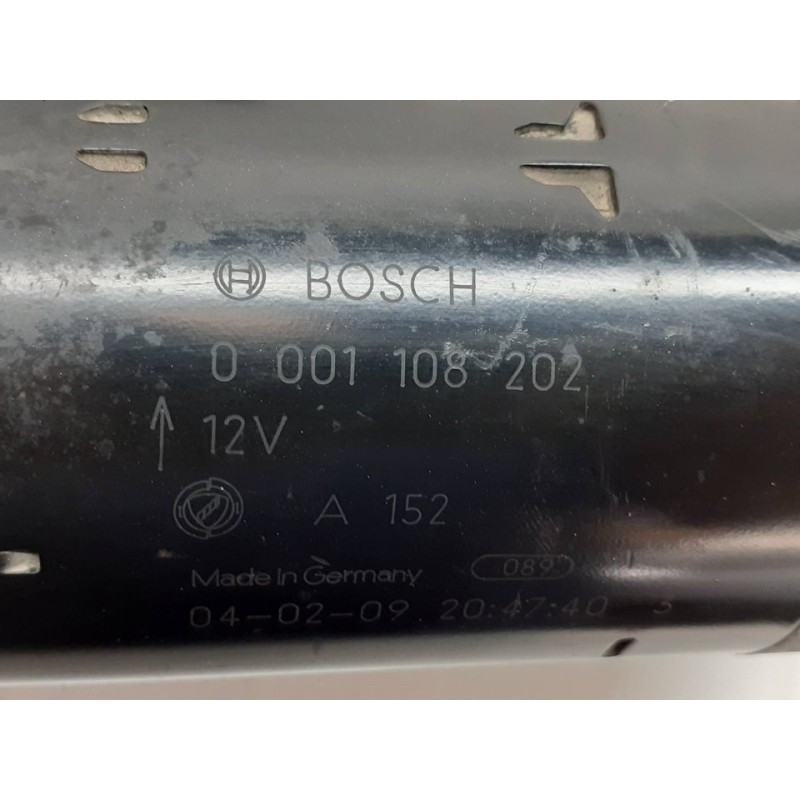 Recambio de motor arranque para alfa romeo 147 (190) 1.9 jtd impression referencia OEM IAM 0001108202  BOSCH - Azul 5