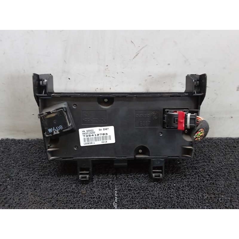 Recambio de mando climatizador para fiat grande punto (199) 1.4 16v sport (01.2007) referencia OEM IAM 735419793 - Negro 3