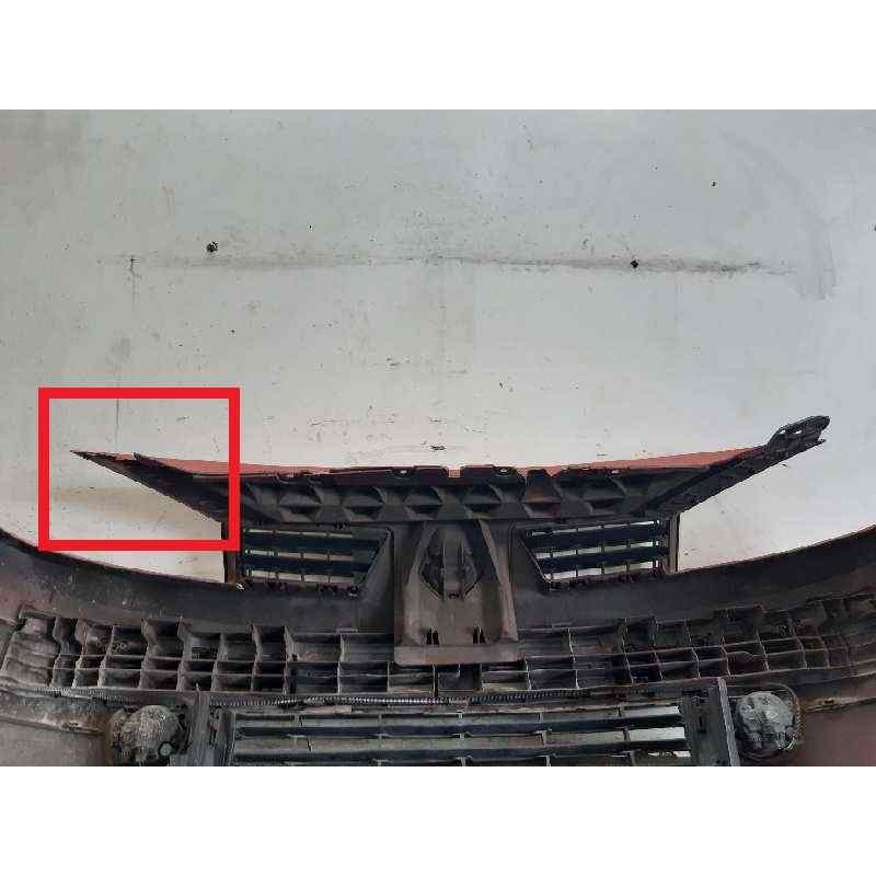 Recambio de paragolpes delantero para renault megane ii berlina 5p authentique referencia OEM IAM - Rojo 7