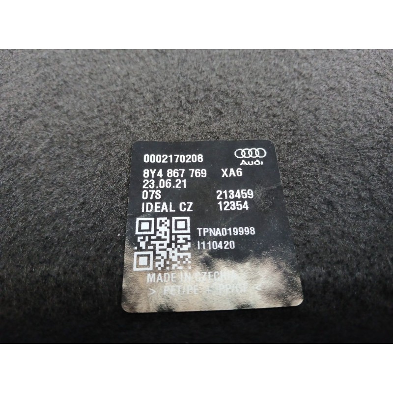 Recambio de bandeja trasera para audi a3 sportback (8ya, 8yf) 30 tdi referencia OEM IAM 8Y4867769 - Blanco 2