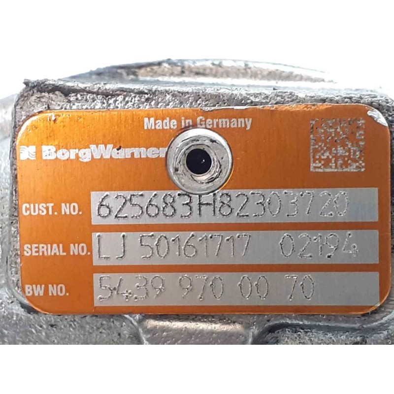 Recambio de turbocompresor para renault scenic iii grand dynamique referencia OEM IAM 54399700070 2