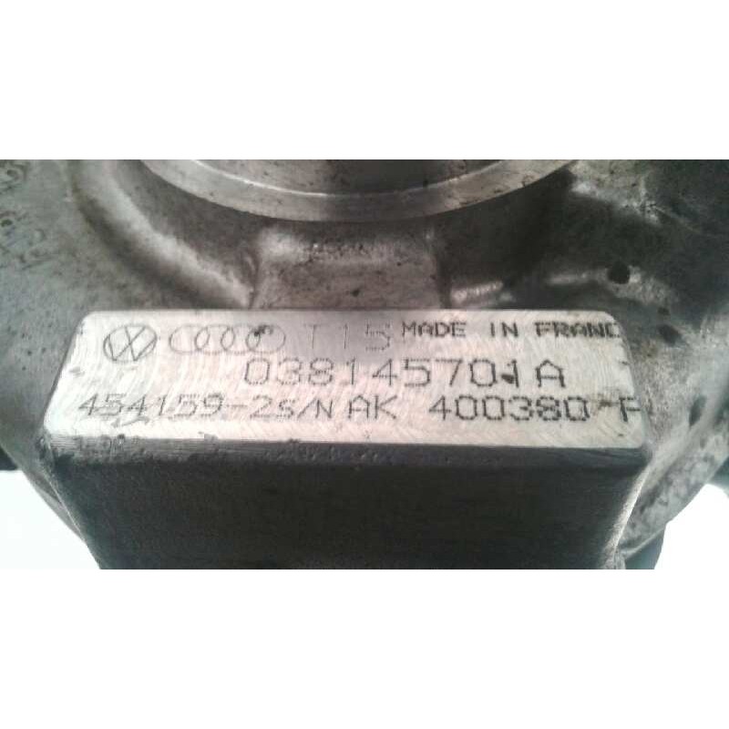Recambio de turbocompresor para volkswagen golf iv berlina (1j1) 1.9 tdi referencia OEM IAM 038145701A - Blanco 2