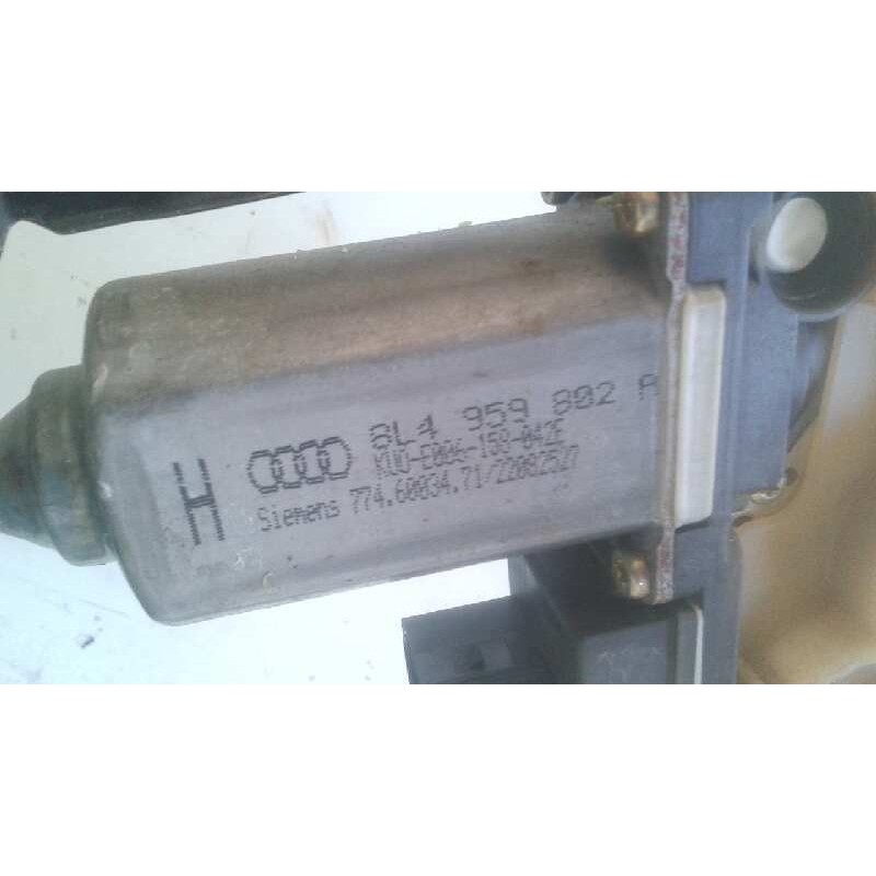 Recambio de elevalunas trasero derecho para audi a3 (8l) 1.6 referencia OEM IAM 8L4959802A - Negro 4