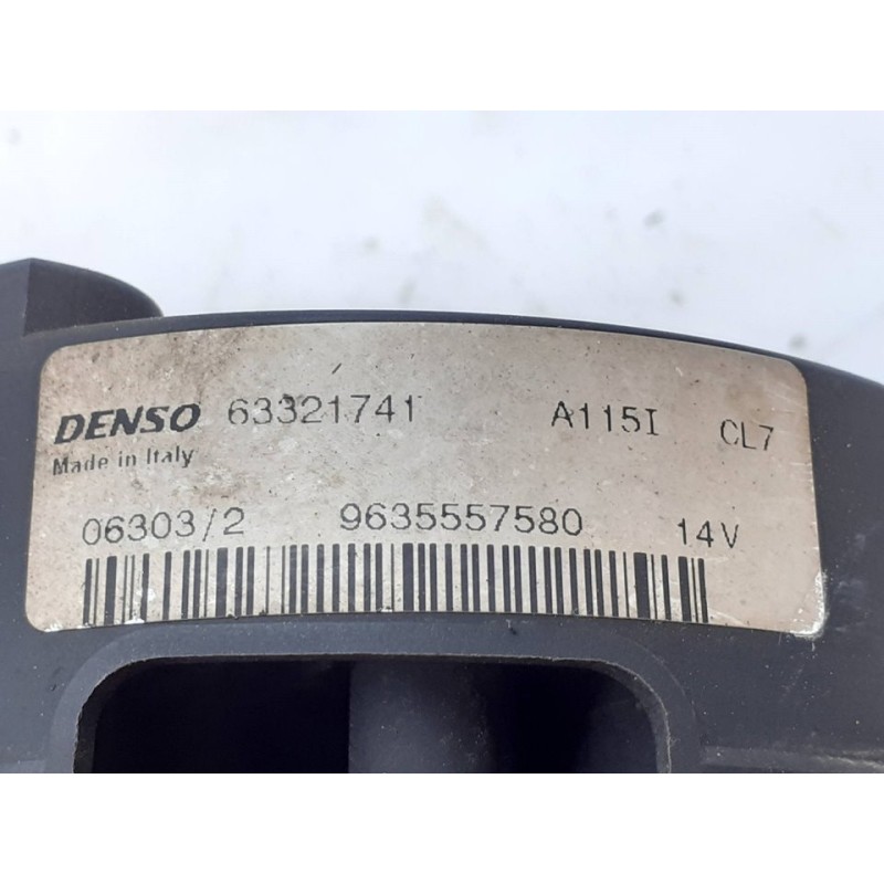 Recambio de alternador para citroën saxo 1.1 sx referencia OEM IAM 9635557580 63321741 - Blanco 5