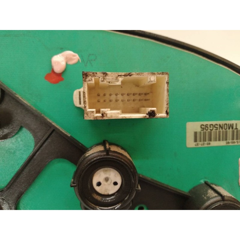 Recambio de cuadro instrumentos para peugeot 206 berlina x-line refri referencia OEM IAM 9656696380 - Negro 3