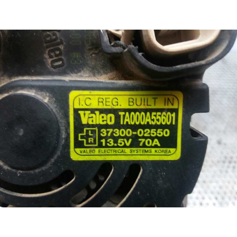 Recambio de alternador para hyundai getz (tb) 1.1 básico referencia OEM IAM 3730002550 TA000A55601 - Azul 6