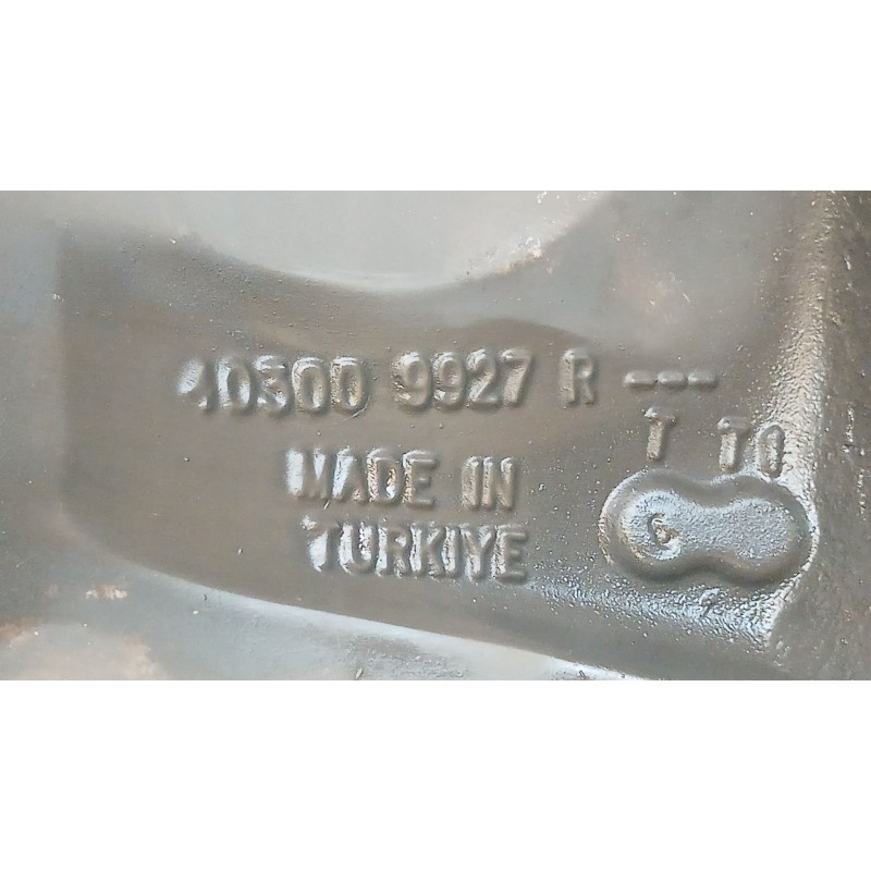 Recambio de llanta para renault clio iv (bh_) 1.5 dci 75 referencia OEM IAM 403009927R - Blanco 4