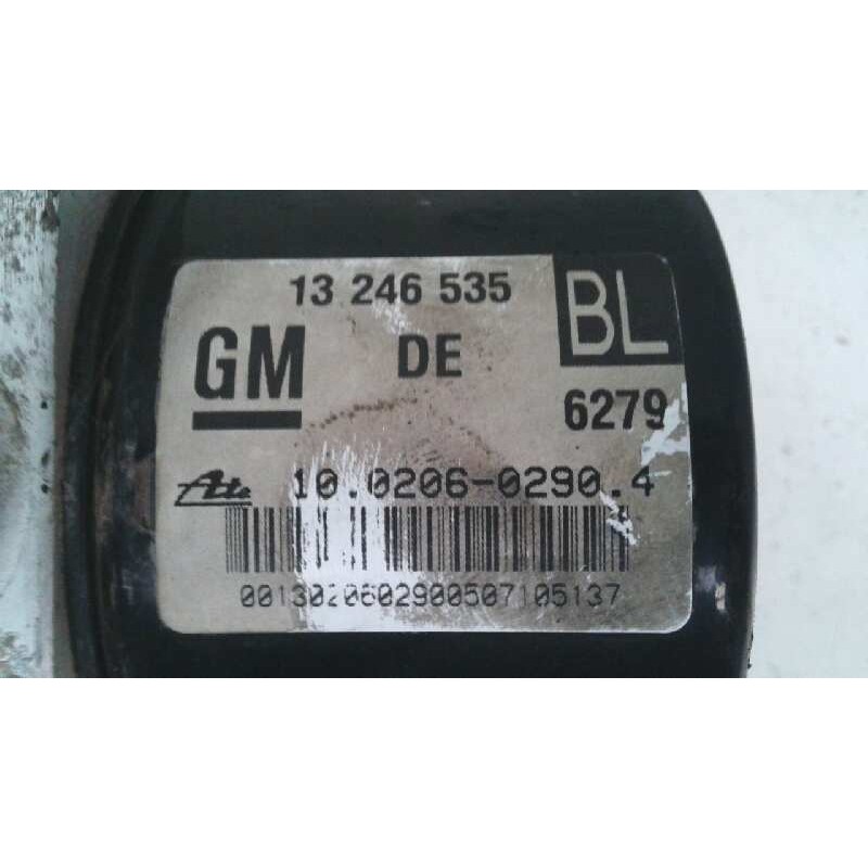 Recambio de abs para opel astra h berlina 1.6 16v referencia OEM IAM 10096005543 1002060290 ATE - Azul 2