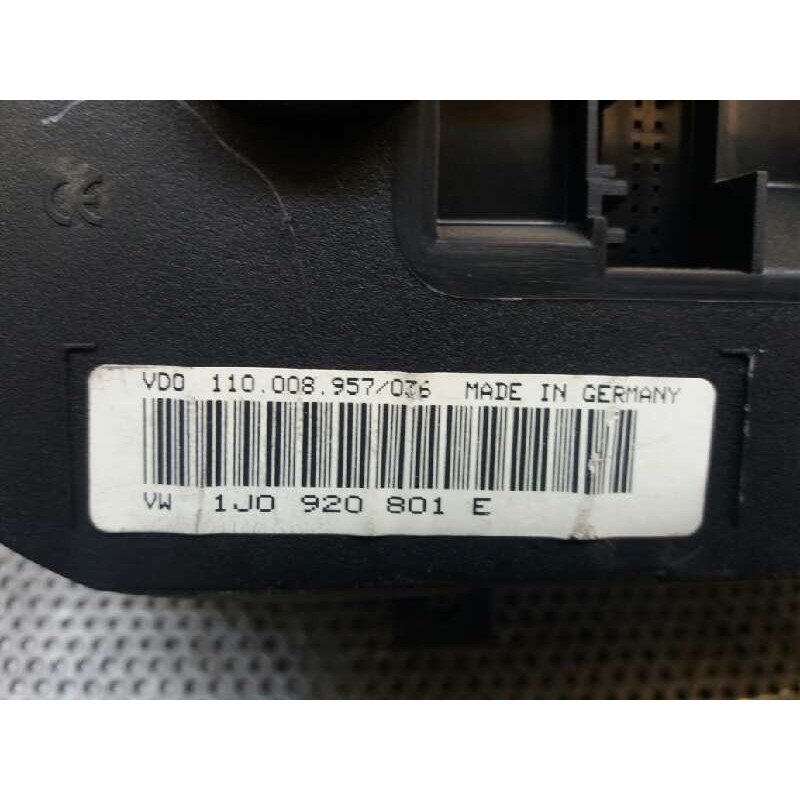 Recambio de cuadro instrumentos para volkswagen golf iv berlina (1j1) conceptline referencia OEM IAM 110008957036 1J0920801E - Azul 5