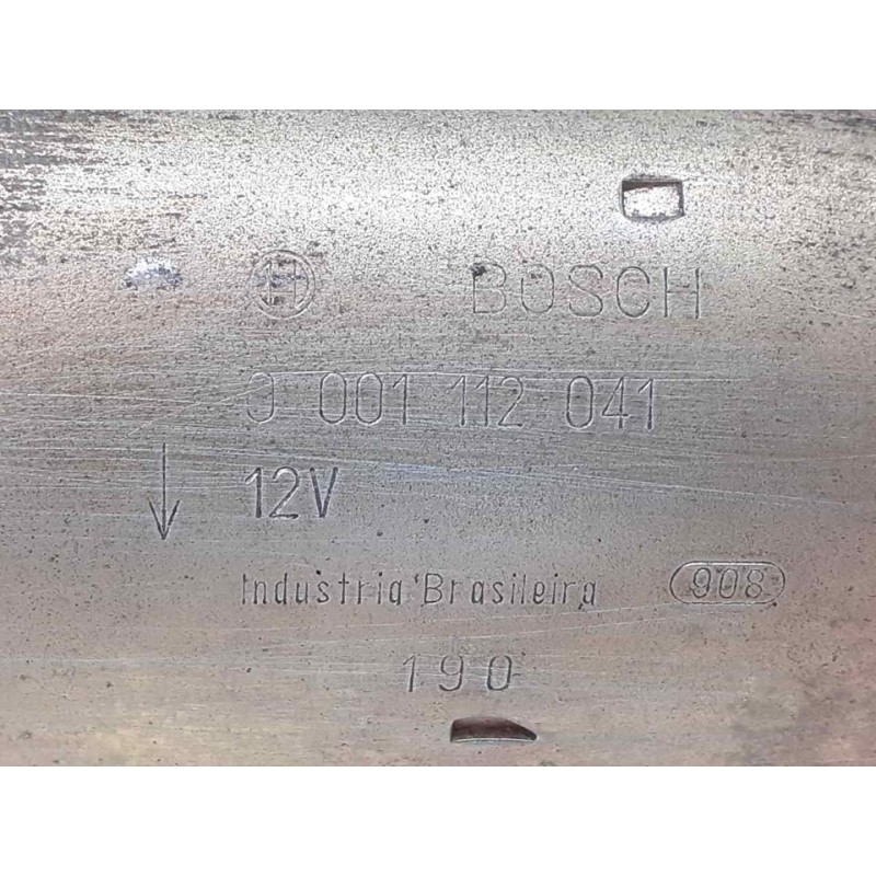 Recambio de motor arranque para peugeot 206 berlina xr referencia OEM IAM 0001112041 - Rojo 2