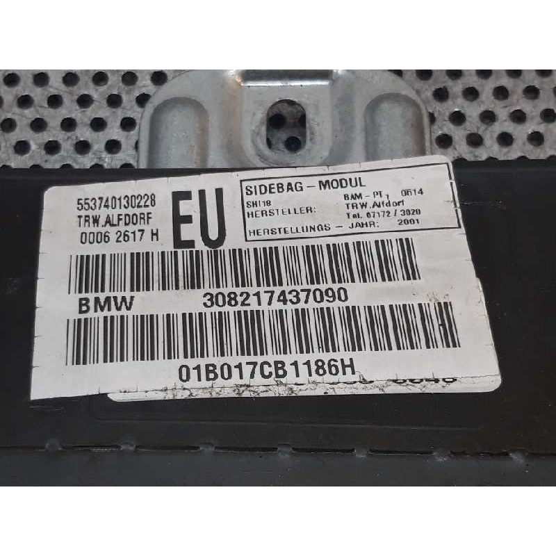 Recambio de airbag lateral derecho para bmw serie 3 berlina (e46) 320d referencia OEM IAM 308217437090 01B017CB1186H - Azul 3