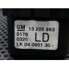 Recambio de mando luces para opel zafira b cosmo referencia OEM IAM 13205863 LK0460130 
