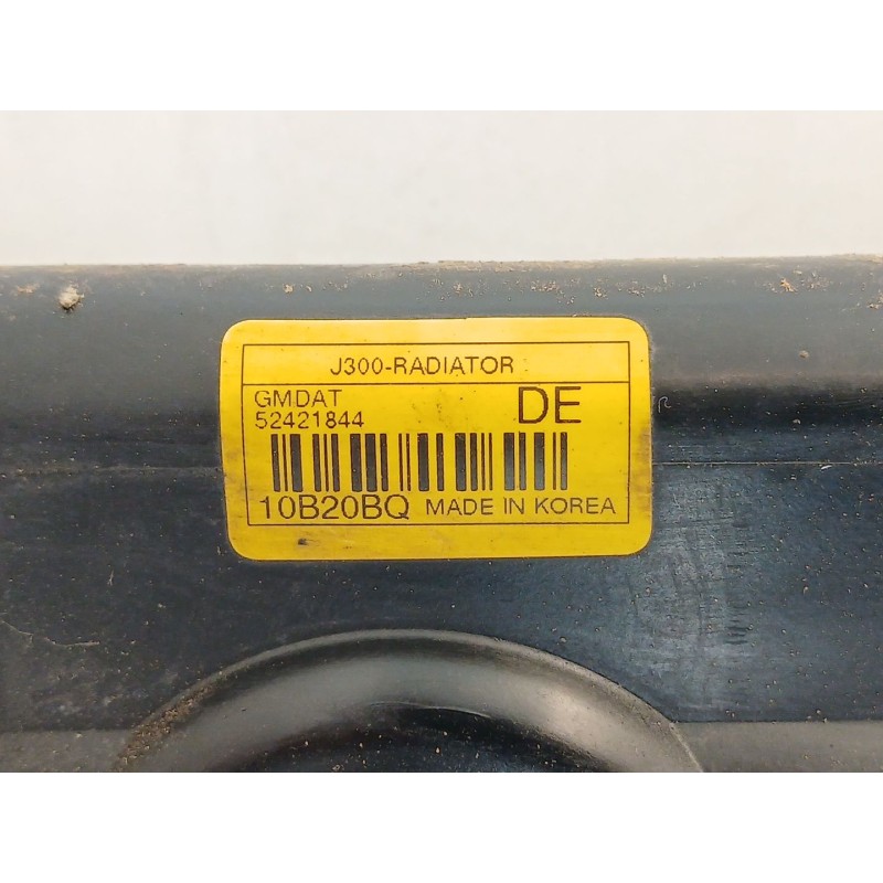 Recambio de radiador agua para chevrolet cruze lt referencia OEM IAM 52421844 10B20BQ - Negro 2