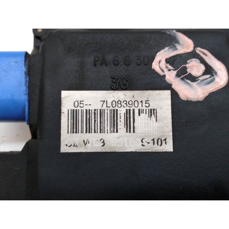 Recambio de cerradura puerta trasera izquierda para volkswagen touareg (7la) tdi r5 referencia OEM IAM 7L0839015 - Negro 2