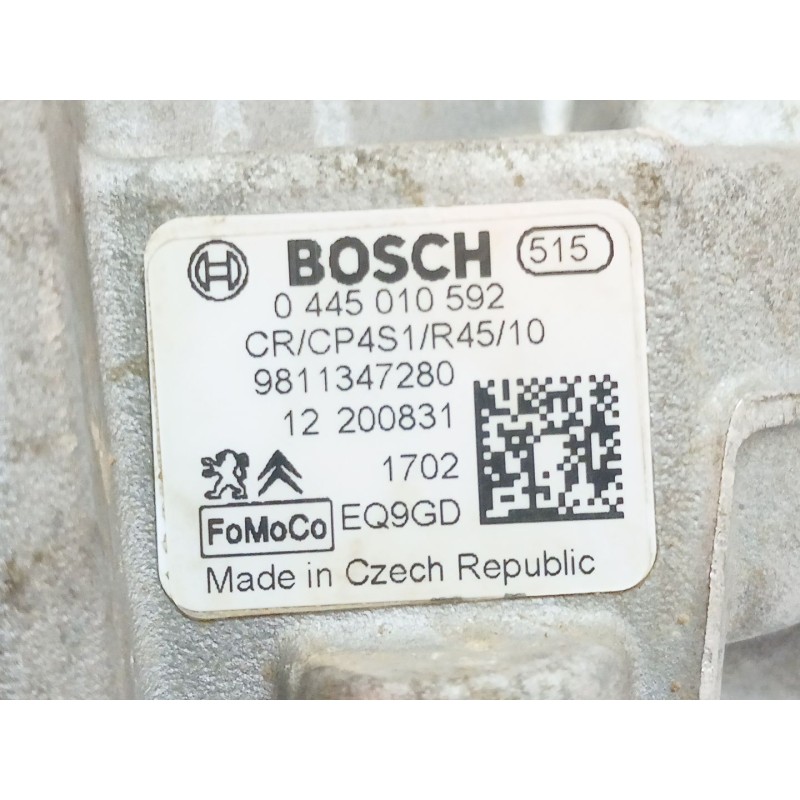 Recambio de bomba inyeccion para ford transit courier combi trend referencia OEM IAM 0445010592 9811347280 - Blanco 2