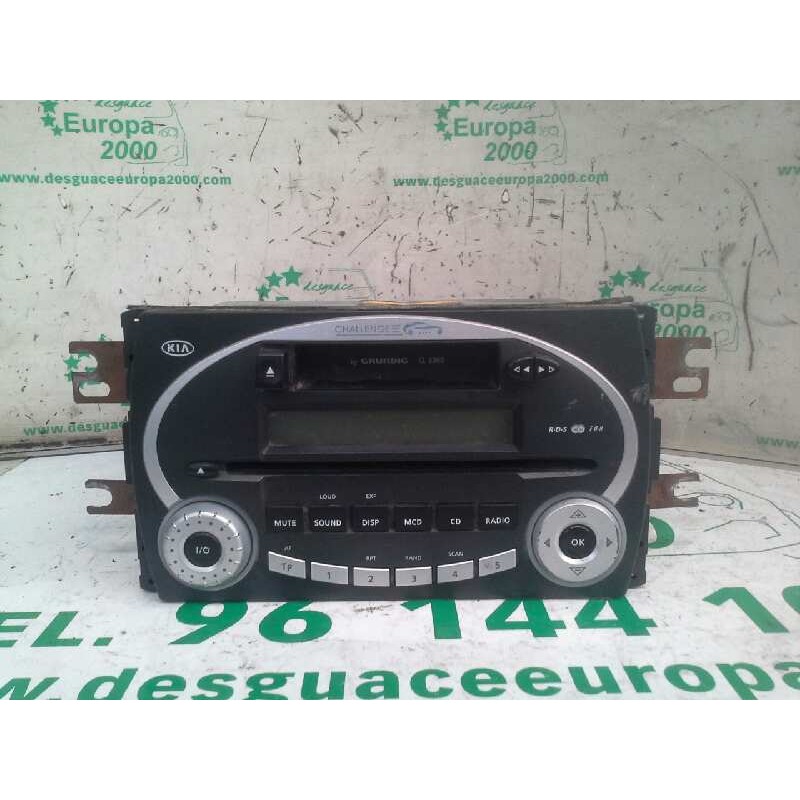 Recambio de sistema audio / radio cd para kia cerato 2.0 turbodiesel cat referencia OEM IAM   