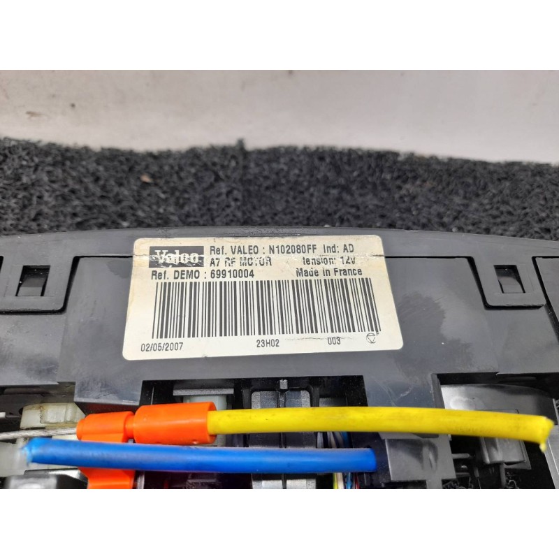 Recambio de mando calefaccion / aire acondicionado para peugeot 207 confort referencia OEM IAM N102080FF 69910004 VALKEO - Blanco 3