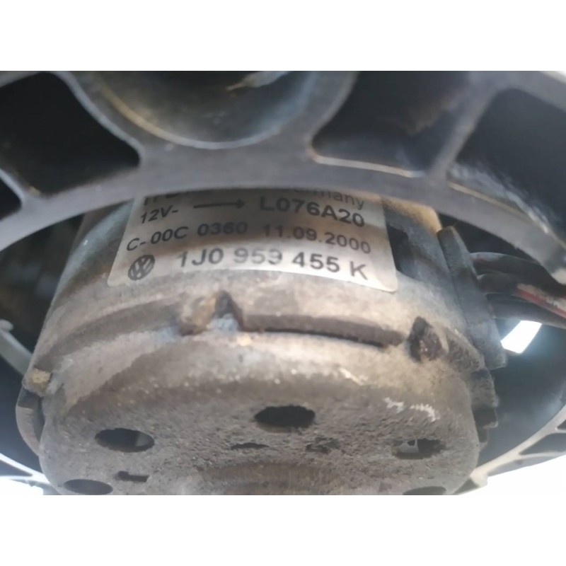 Recambio de electroventilador para volkswagen bora berlina (1j2) highline referencia OEM IAM 1J0959455K 2