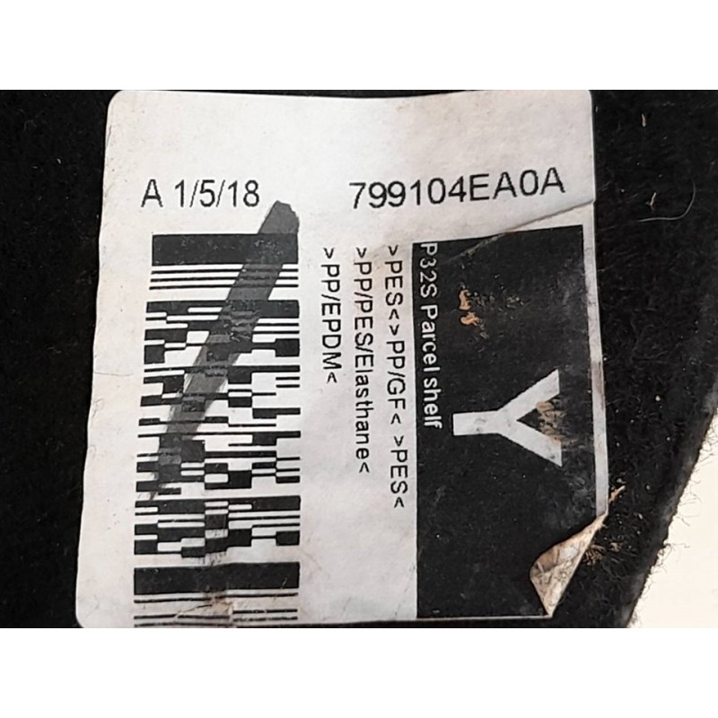 Recambio de bandeja trasera para nissan qashqai (j11) 360 referencia OEM IAM 799104EA0A - Negro 2