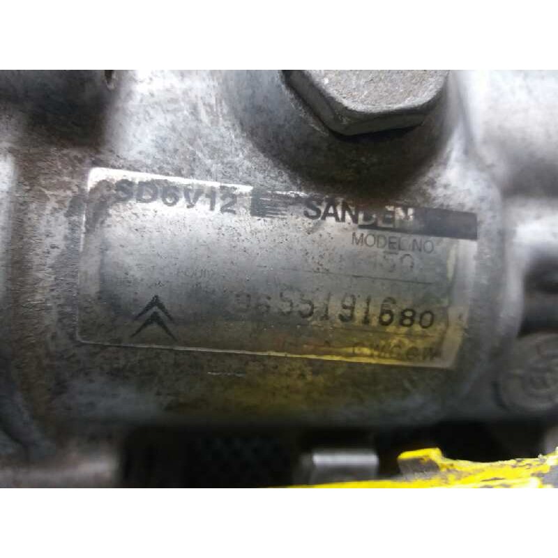 Recambio de compresor aire acondicionado para citroën c3 1.4 collection referencia OEM IAM 1450 9655191680 - Negro 4