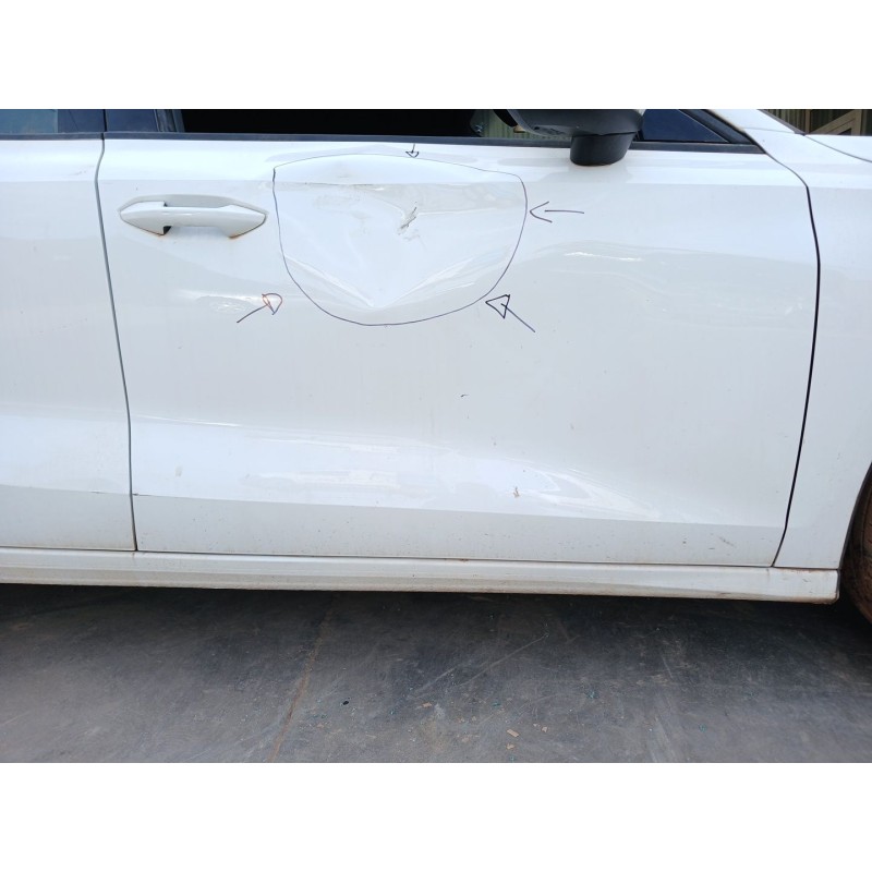 Recambio de puerta delantera derecha para audi a3 sportback (8ya, 8yf) 30 tdi referencia OEM IAM - Blanco 2