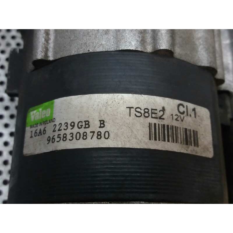 Recambio de motor arranque para citroën c3 1.4 collection referencia OEM IAM 9658308780 - Negro 5