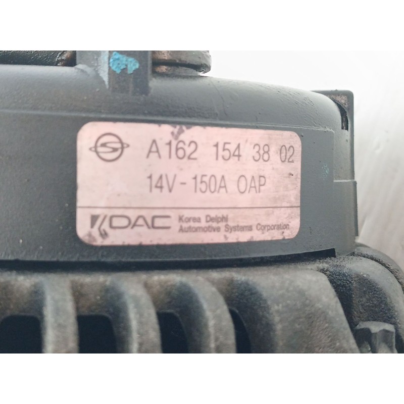 Recambio de alternador para ssangyong rodius xdi referencia OEM IAM A1621543802 - Negro 3