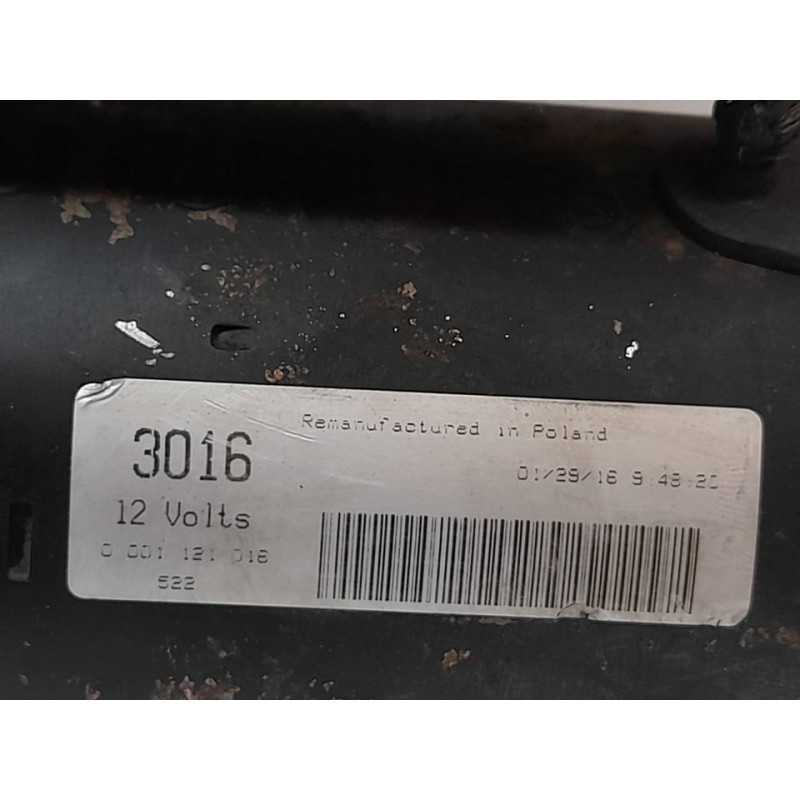 Recambio de motor arranque para volkswagen polo (9n1) highline referencia OEM IAM 0001121016 - Azul 5