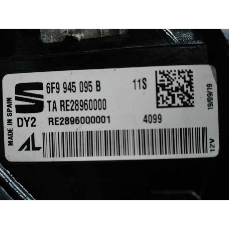 Recambio de piloto trasero izquierdo para seat arona xcellence edition referencia OEM IAM 6F9945095B - Blanco 2