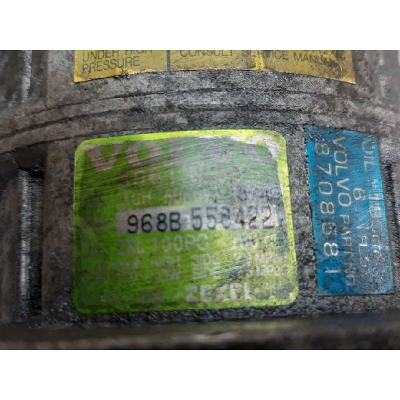 Recambio de compresor aire acondicionado para volvo s40 berlina 1.6 cat referencia OEM IAM 30613839 5060118742 ZEXEL - Gris 3