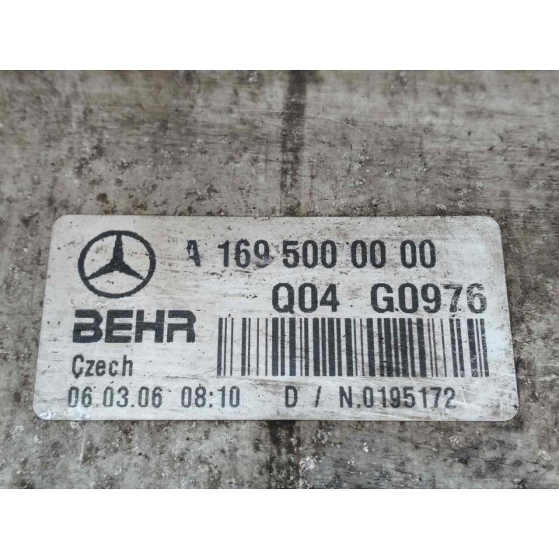Recambio de intercooler para mercedes-benz clase b (w245) 180 cdi (245.207) referencia OEM IAM A1695000000 3