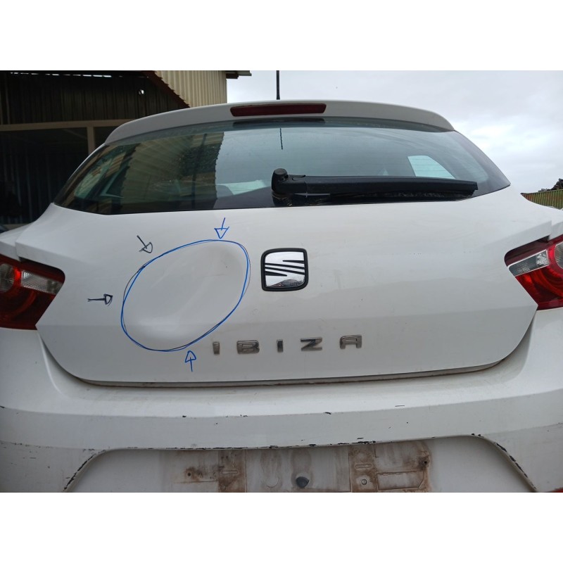 Recambio de porton trasero para seat ibiza iv (6j5, 6p1) 1.4 referencia OEM IAM - Blanco 2